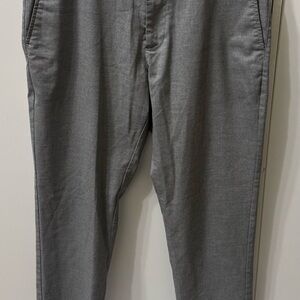 ZARA Light Gray Trousers Pants
